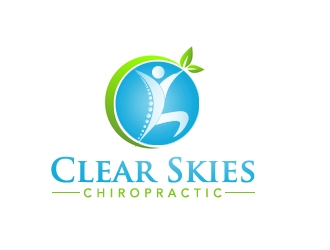 Clear Skies Chiropractic logo design by samueljho