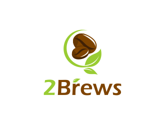 2Brews logo design by Panara