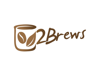 2Brews logo design by megalogos