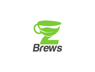 2Brews logo design by kanal