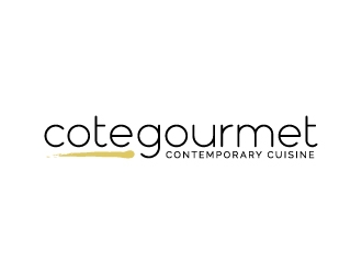 cote gourmet logo design by Kewin