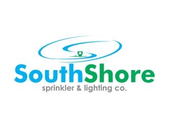 South Shore Sprinkler & Lighting Co. logo design by Lut5