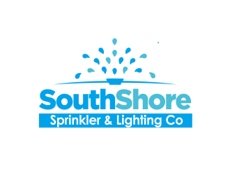 South Shore Sprinkler & Lighting Co. logo design by YONK