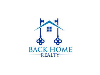 Back Home Realty logo design by bosbejo