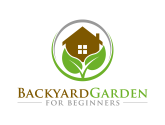 Backyard Garden For Beginners logo design by lexipej