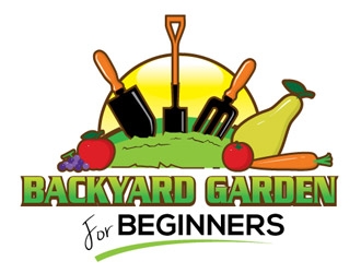 Backyard Garden For Beginners logo design by shere