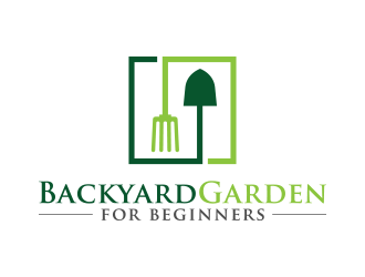 Backyard Garden For Beginners logo design by lexipej