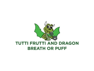 Tutti Frutti and Dragon Breath or Puff logo design by bcendet