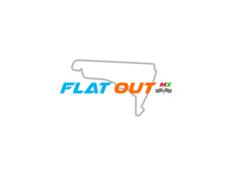 Flat Out MX logo design by salis17