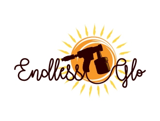 Endless Glo logo design by Boomstudioz
