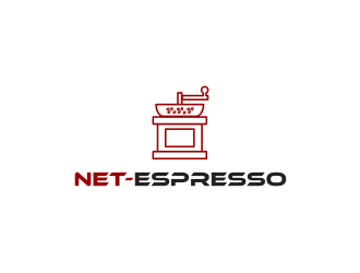 Net-Espresso logo design by logitec