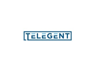  Telegent  logo design by bricton