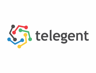  Telegent  logo design by mletus