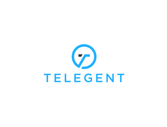  Telegent  logo design by bomie