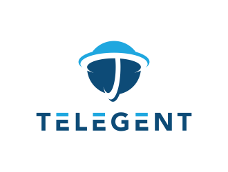  Telegent  logo design by pakNton