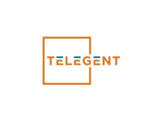  Telegent  logo design by bricton