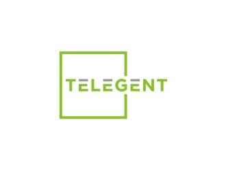  Telegent  logo design by bricton