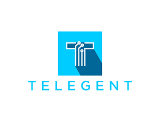  Telegent  logo design by checx
