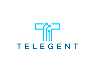  Telegent  logo design by checx