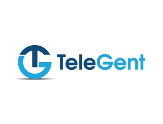  Telegent  logo design by pixalrahul