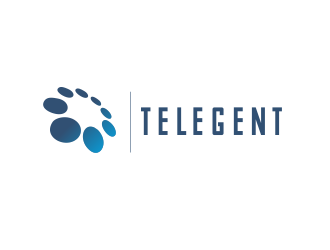  Telegent  logo design by YONK