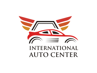 International Auto Center logo design by Meyda