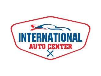 International Auto Center logo design by cikiyunn