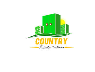 Country Kitchen Cabinets logo design by Rickys48H