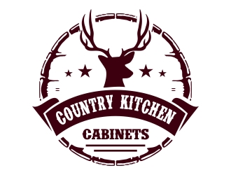 Country Kitchen Cabinets logo design by cikiyunn