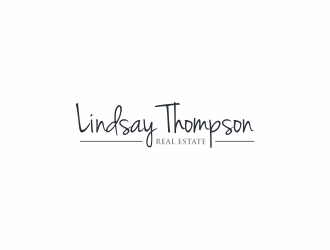 Lindsay Thompson Real Estate logo design by ammad
