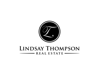 Lindsay Thompson Real Estate logo design by alby