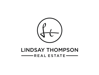 Lindsay Thompson Real Estate logo design by mbamboex