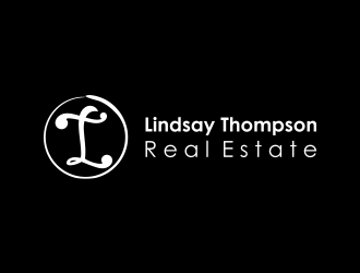 Lindsay Thompson Real Estate logo design by ROSHTEIN