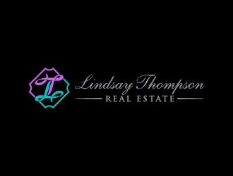 Lindsay Thompson Real Estate logo design by josephope