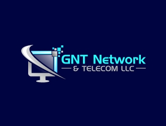 GNT Network & Telecom LLC logo design by uttam