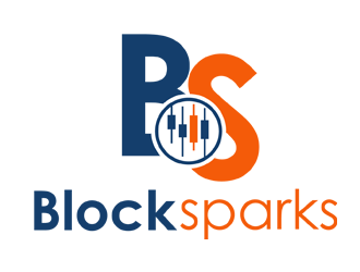 Blocksparks logo design by chuckiey
