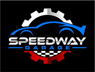 Speedway Garage logo design by mutafailan