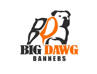Big Dawg banners logo design by aRBy