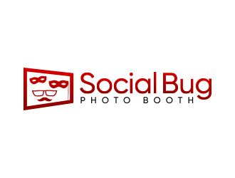 Social Bug Photo Booth logo design by keylogo