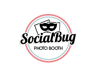 Social Bug Photo Booth logo design by MarkindDesign