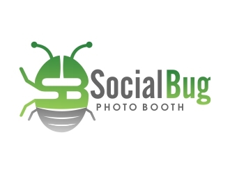 Social Bug Photo Booth logo design by totoy07