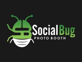 Social Bug Photo Booth logo design by totoy07