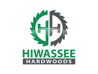 Hiwassee Hardwoods logo design by imagine