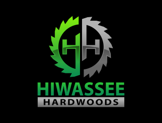 Hiwassee Hardwoods logo design by imagine