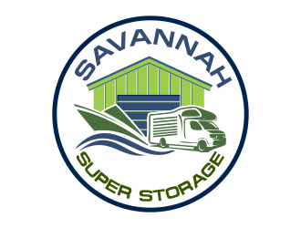 Savannah Super Storage logo design by MUNAROH
