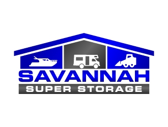 Savannah Super Storage logo design by jaize