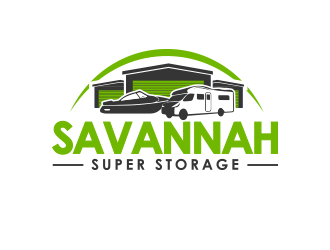 Savannah Super Storage logo design by BeDesign