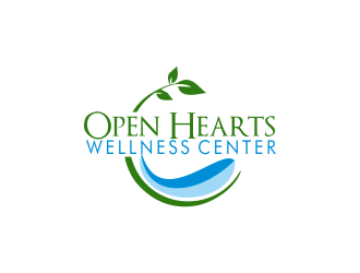 Open Hearts Wellness Center logo design by Greenlight
