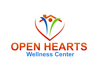 Open Hearts Wellness Center logo design by bougalla005