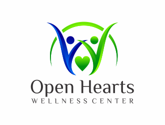 Open Hearts Wellness Center logo design by mutafailan